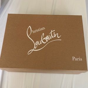 Brand new Christian Louboutin womens shoe box